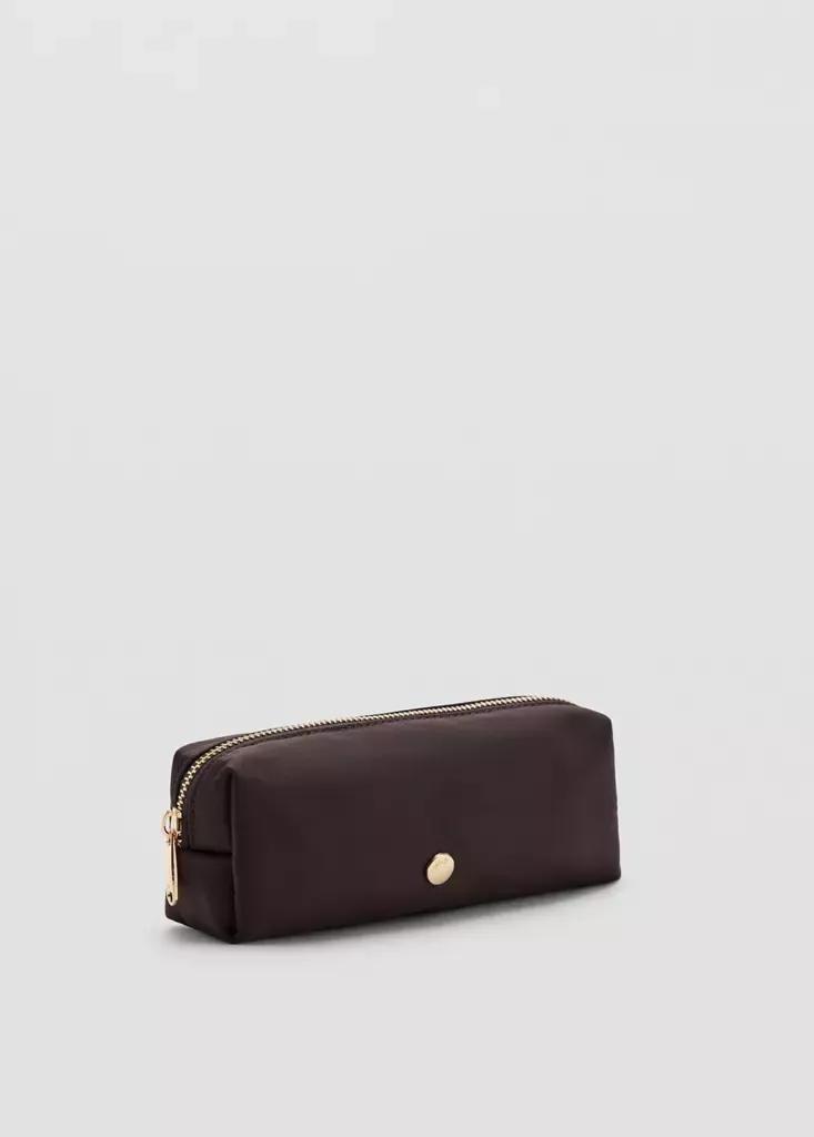 Brown Nylon Case With Zip, , large image number 1