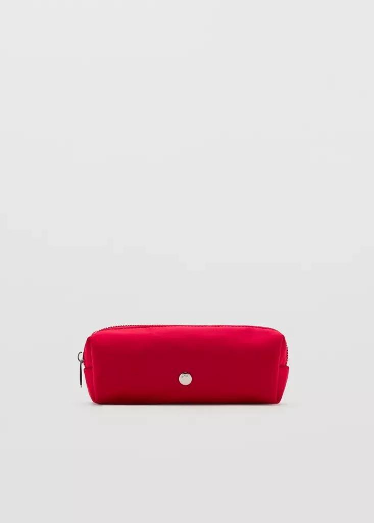 Red Nylon Case With Zip, , large image number 0