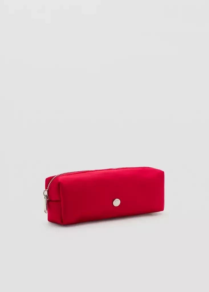 Red Nylon Case With Zip, , large image number 1