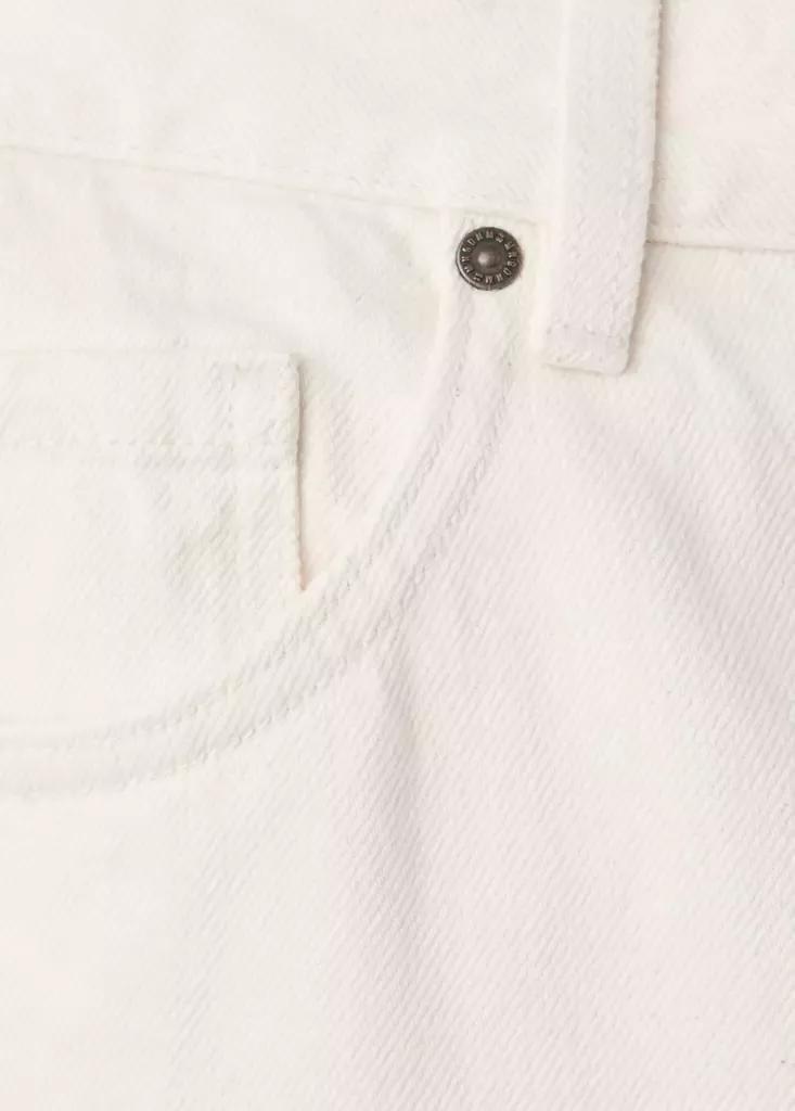 Cream Miami Medium-Rise Straight-Fit Jeans, , large image number 4
