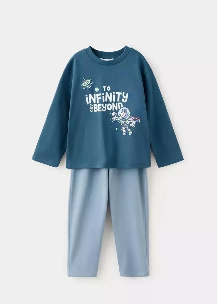 Navy Toy Story Long Pyjama Set, , large image number 0