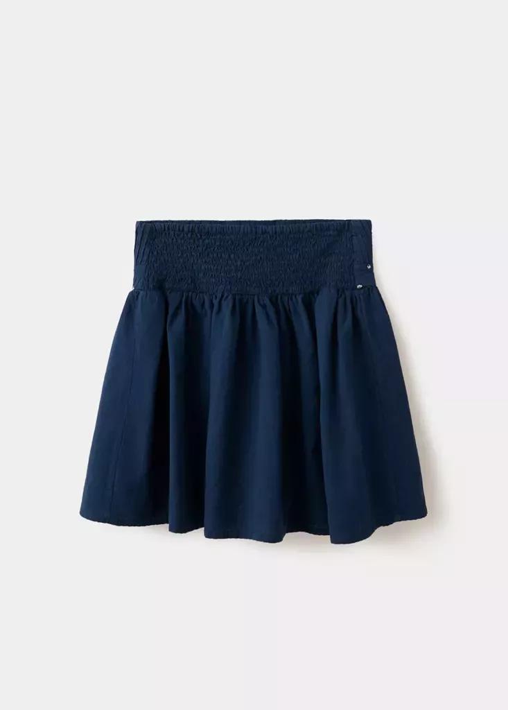 Navy Skirt With Stud Detailing, , large image number 4