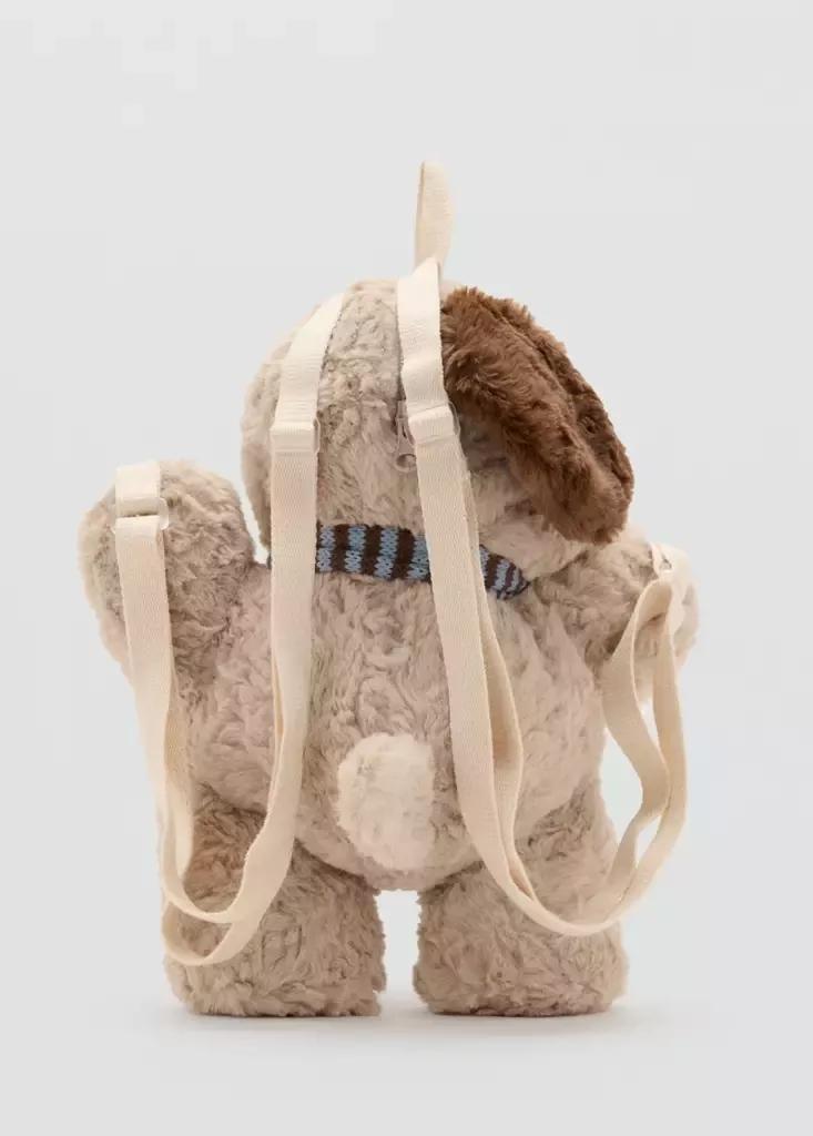Brown Doggy Backpack, Baby Girls, Light Pastel Brown, medium