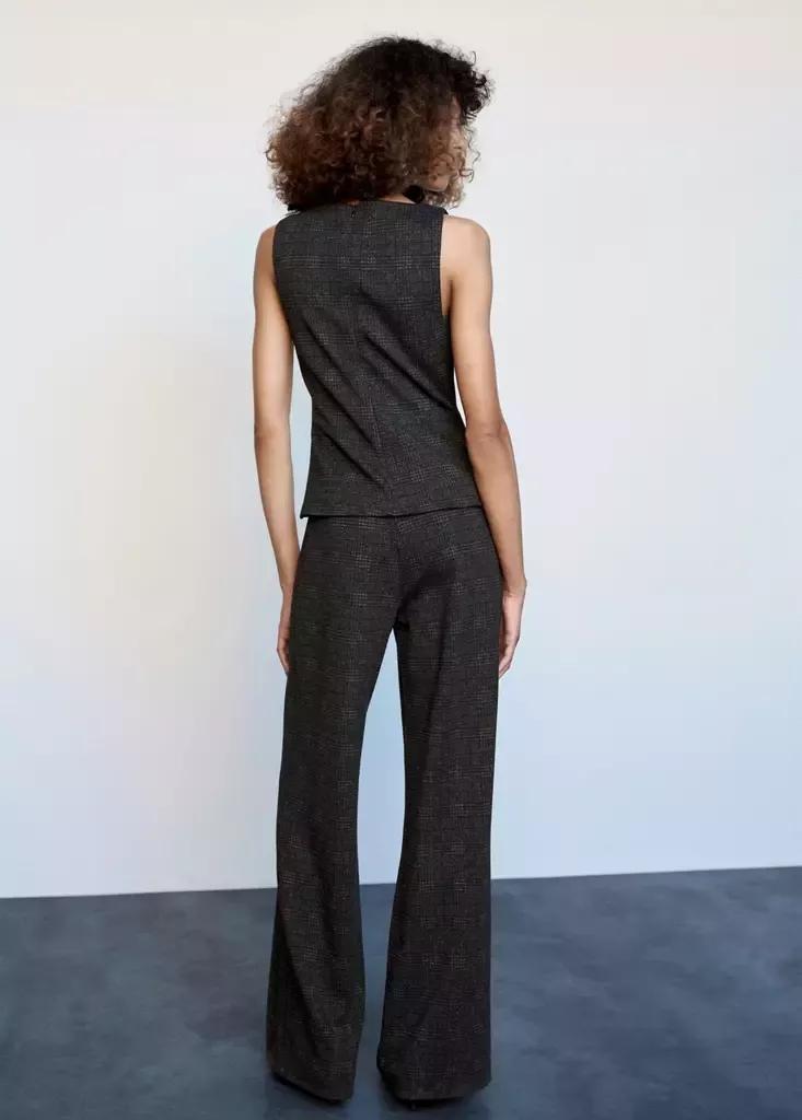 Grey Checked Jumpsuit, Grey, large image number 2