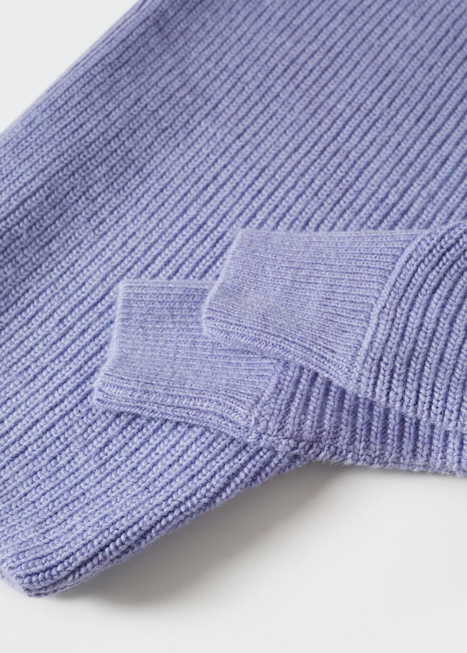 Pastel Blue Chunky-Knit Sweater, , large image number 5