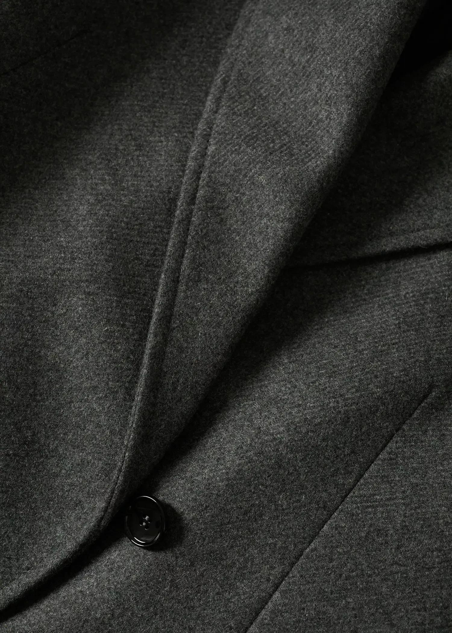 Grey Lt Pastel Long Lapel Coat, , large image number 10
