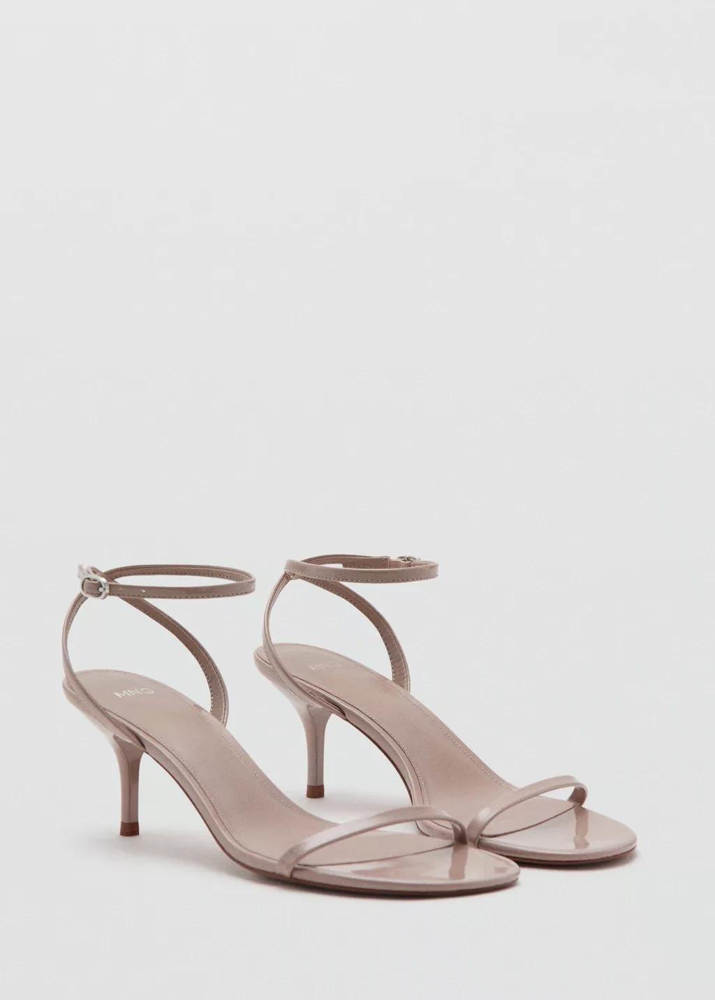 Pink Lt Pastel Strappy Heeled Sandals, 0201_80, medium