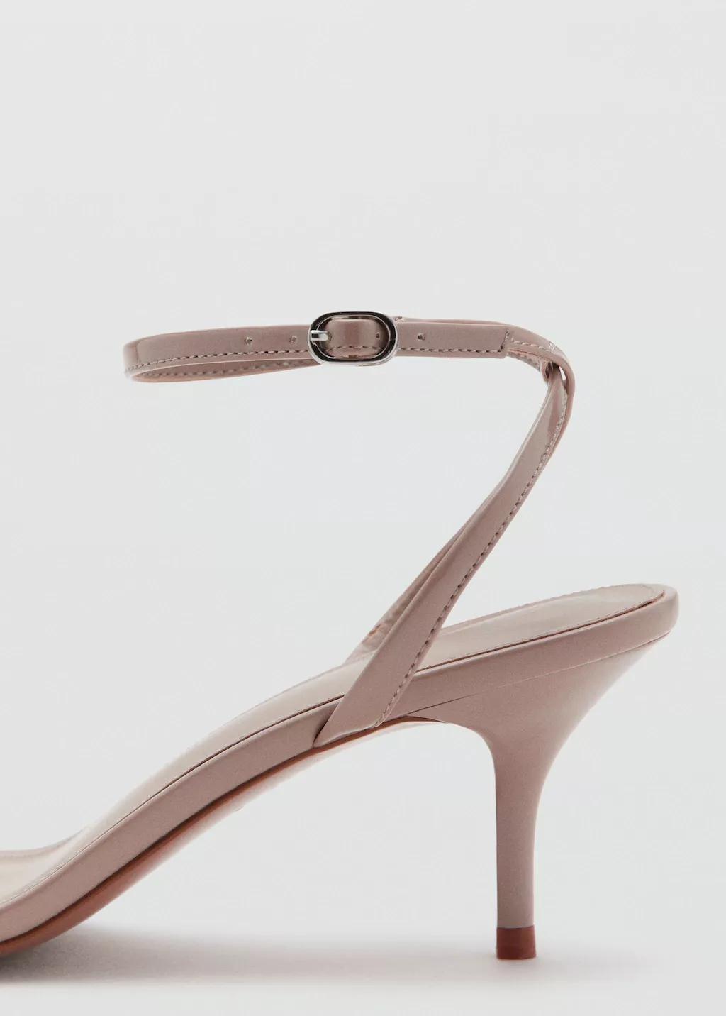 Pink Lt Pastel Strappy Heeled Sandals, 0201_80, large image number 1