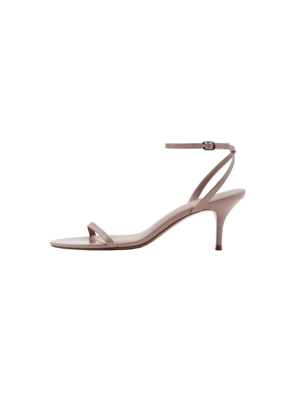 Pink Lt Pastel Strappy Heeled Sandals, 0201_80, large image number 2