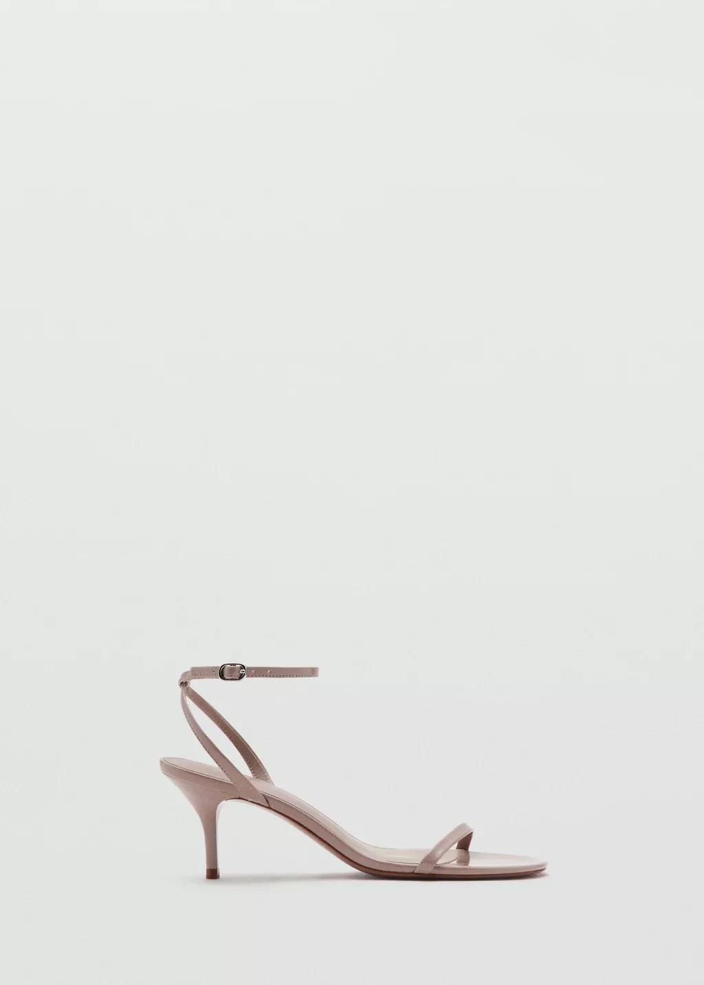 Pink Lt Pastel Strappy Heeled Sandals, 0201_80, large image number 3
