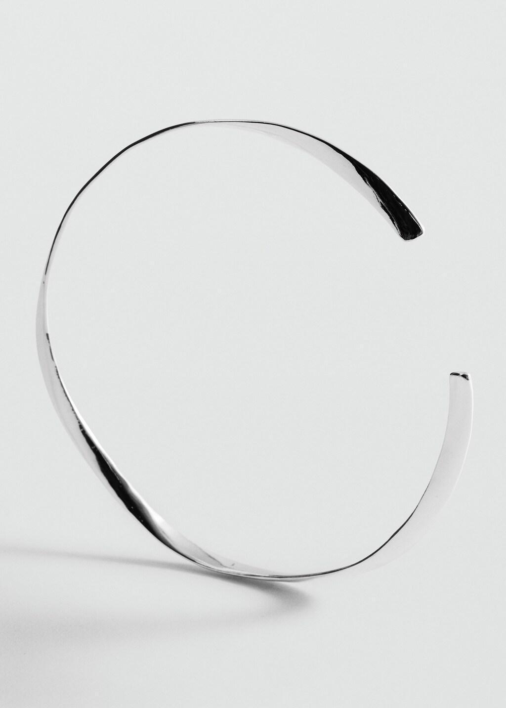 Silver Rigid Choker, 0201_PL, large image number 0