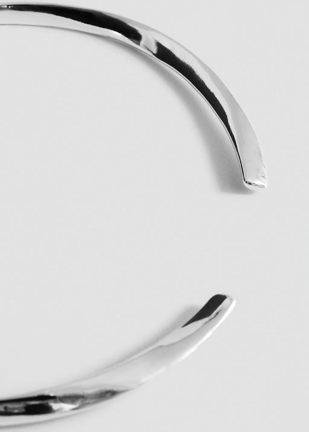 Silver Rigid Choker, 0201_PL, large image number 1