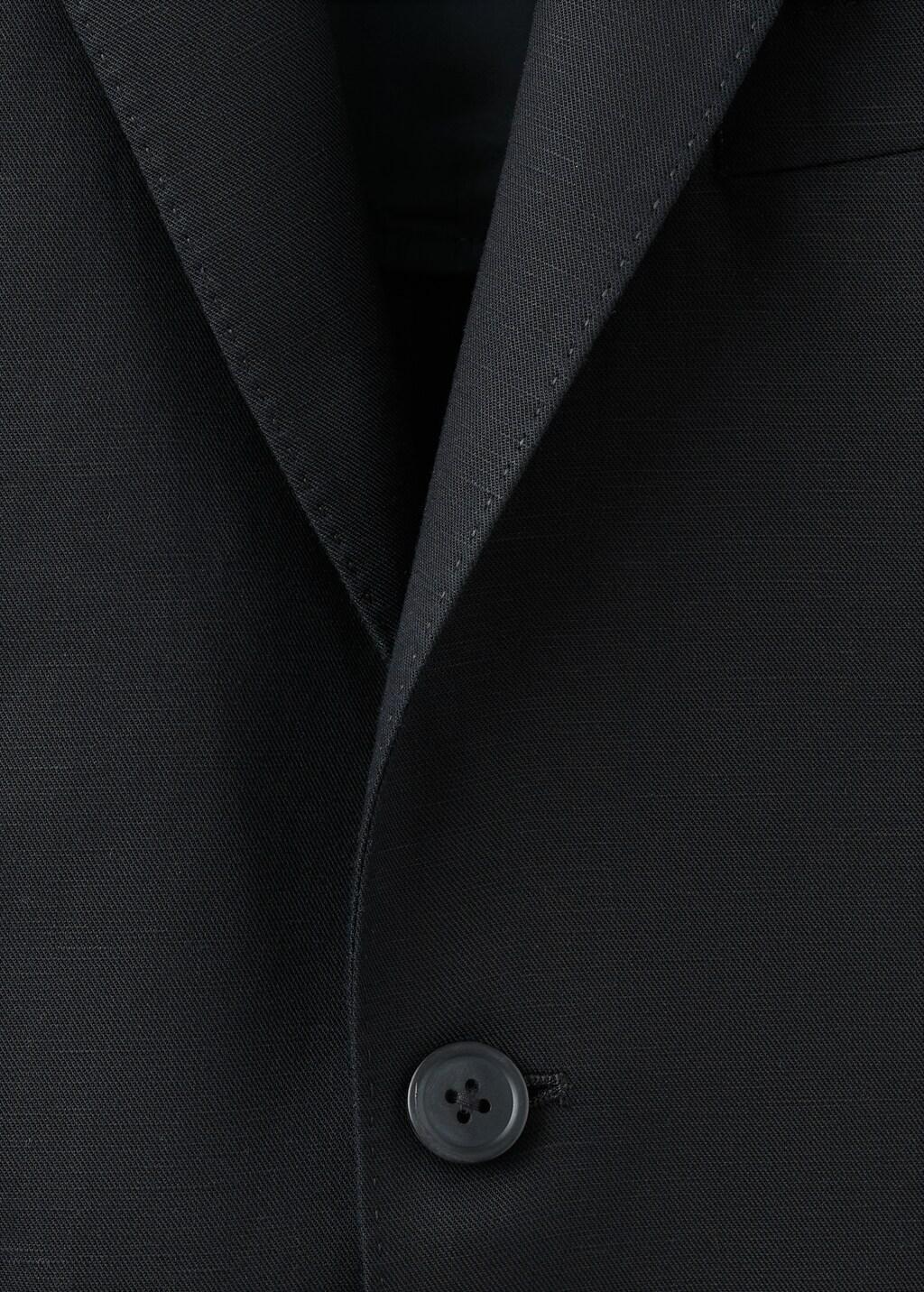 Navy Amalfi Slim Fit Suit Jacket, Navy, large image number 1