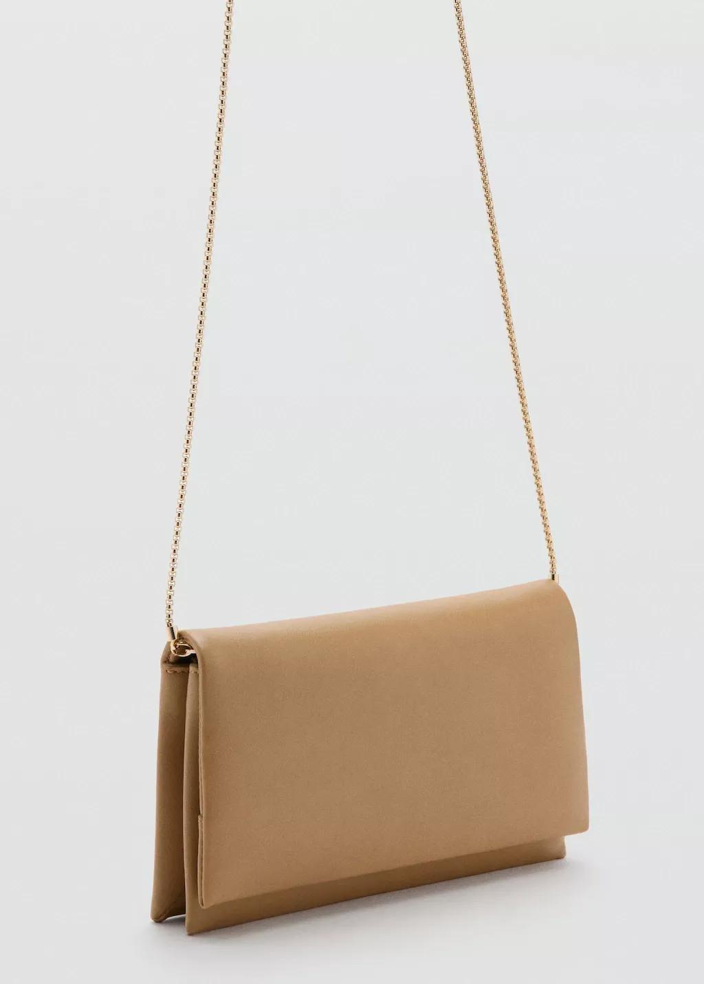 Beige Small Crossbody Bag, Dark Yellow, large image number 0