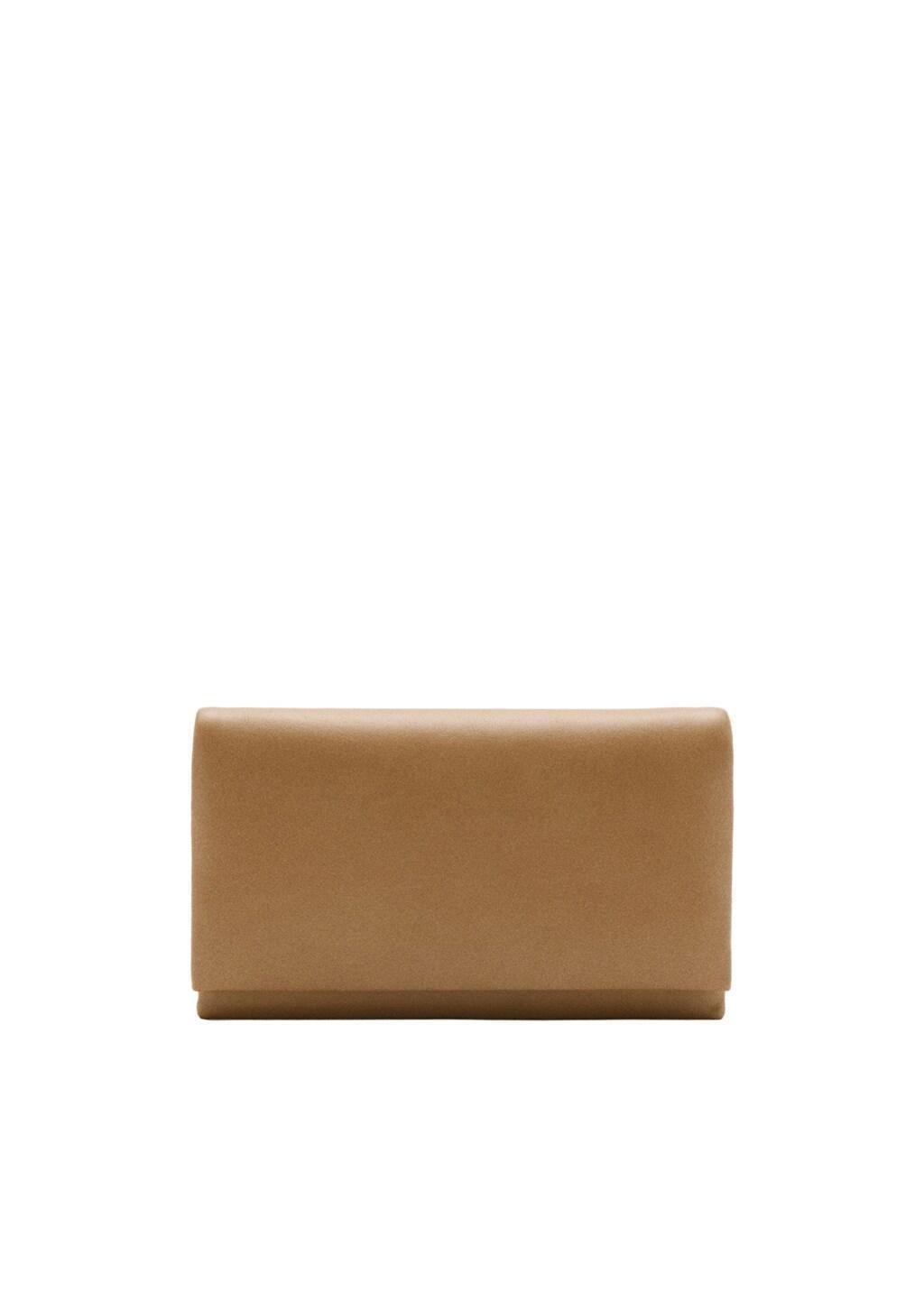 Beige Small Crossbody Bag, Dark Yellow, medium