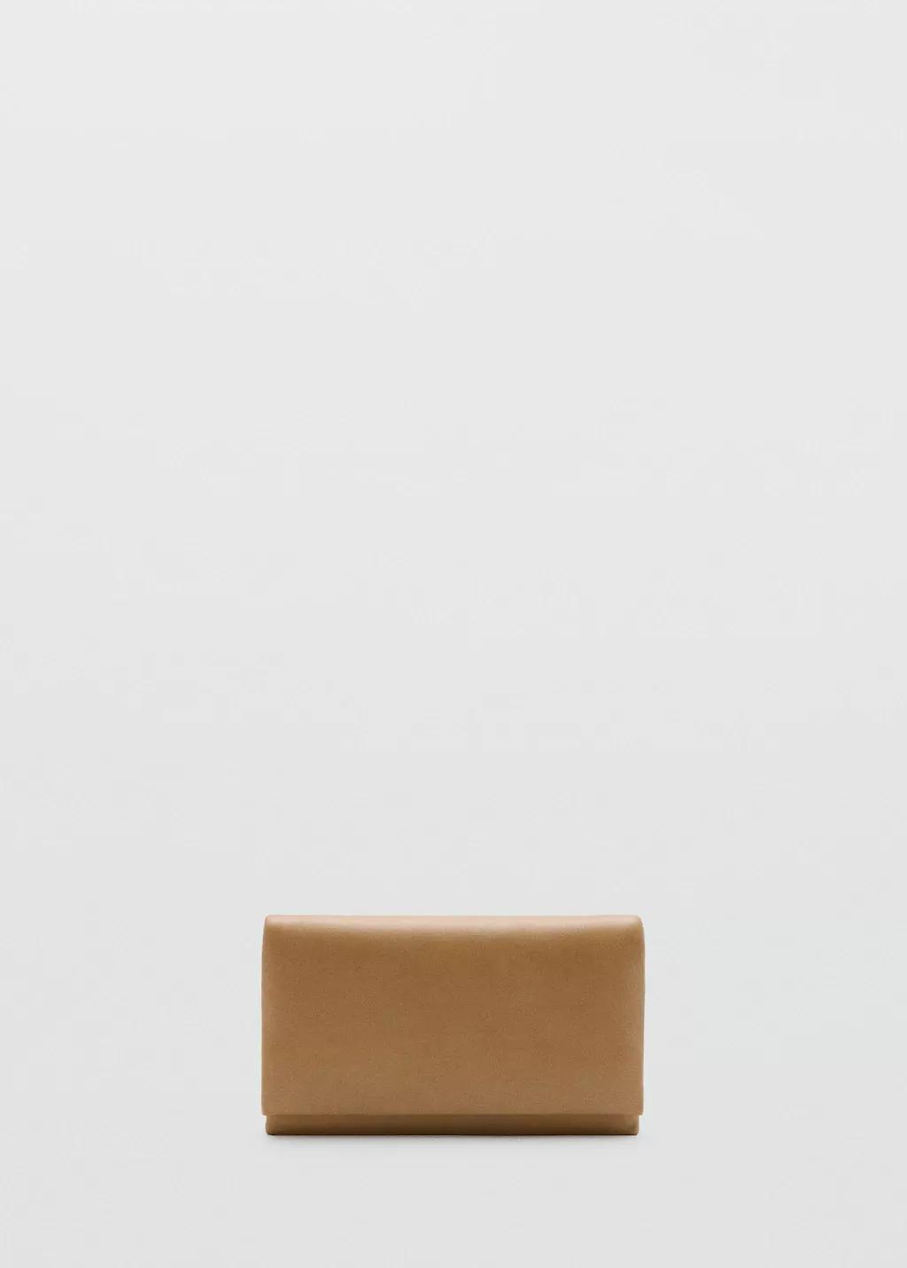 Beige Small Crossbody Bag, Dark Yellow, large image number 3
