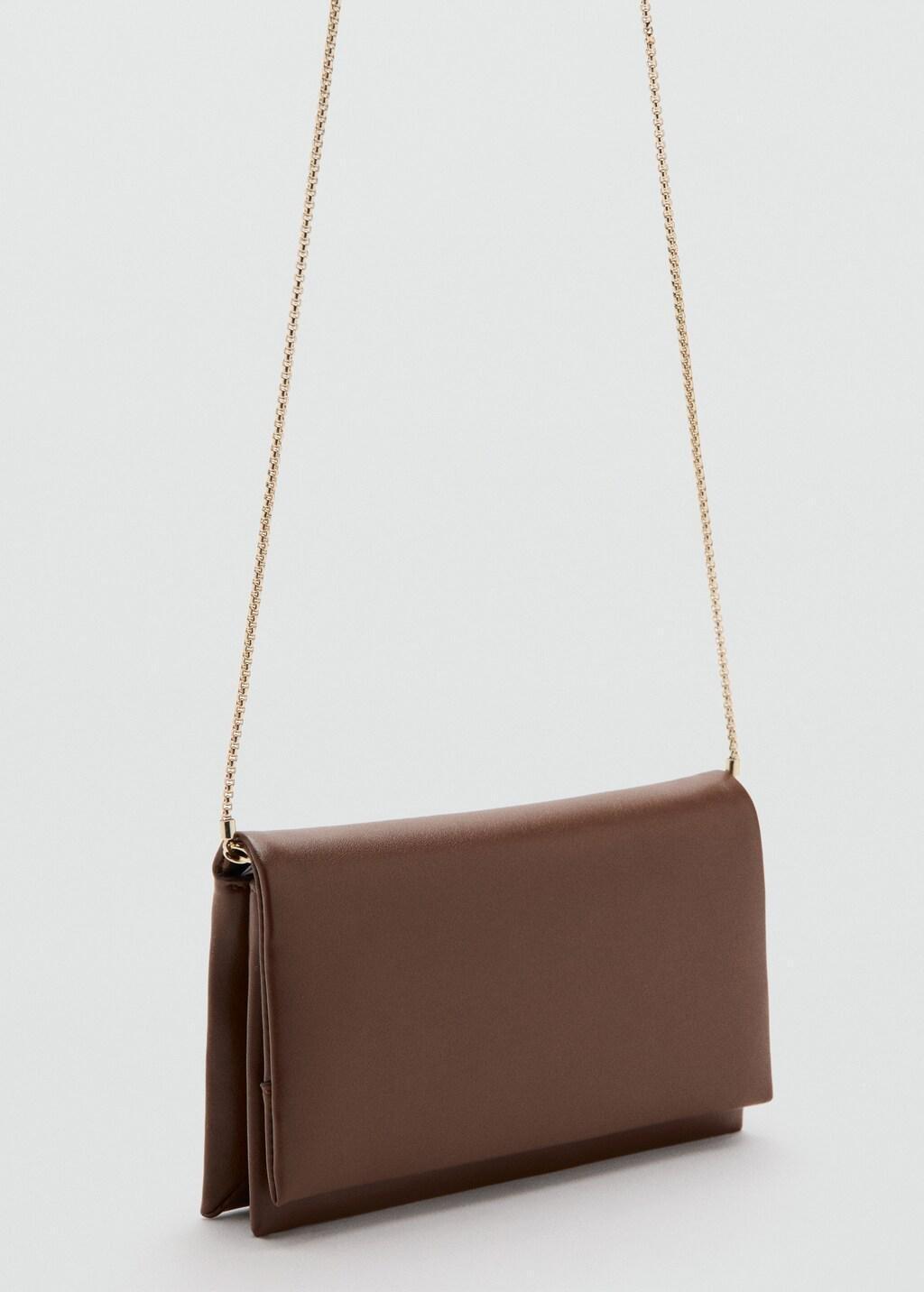 Brown Small Crossbody Bag, Dark Brown, large image number 0