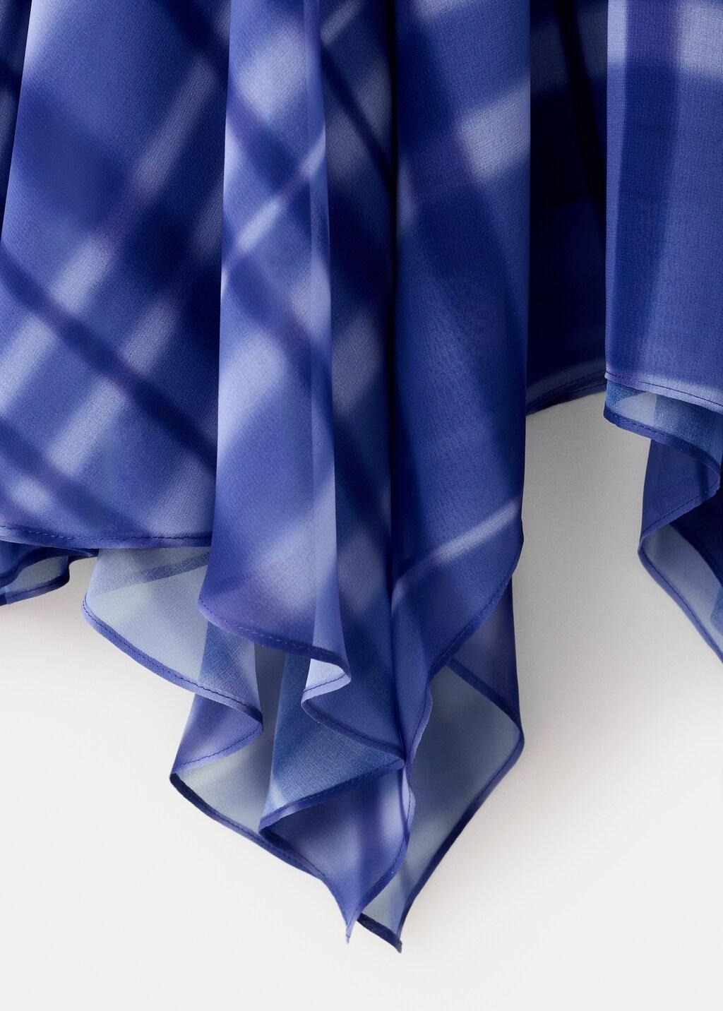 MEDIUM BLUE Long flared skirt, Medium Blue, large image number 2