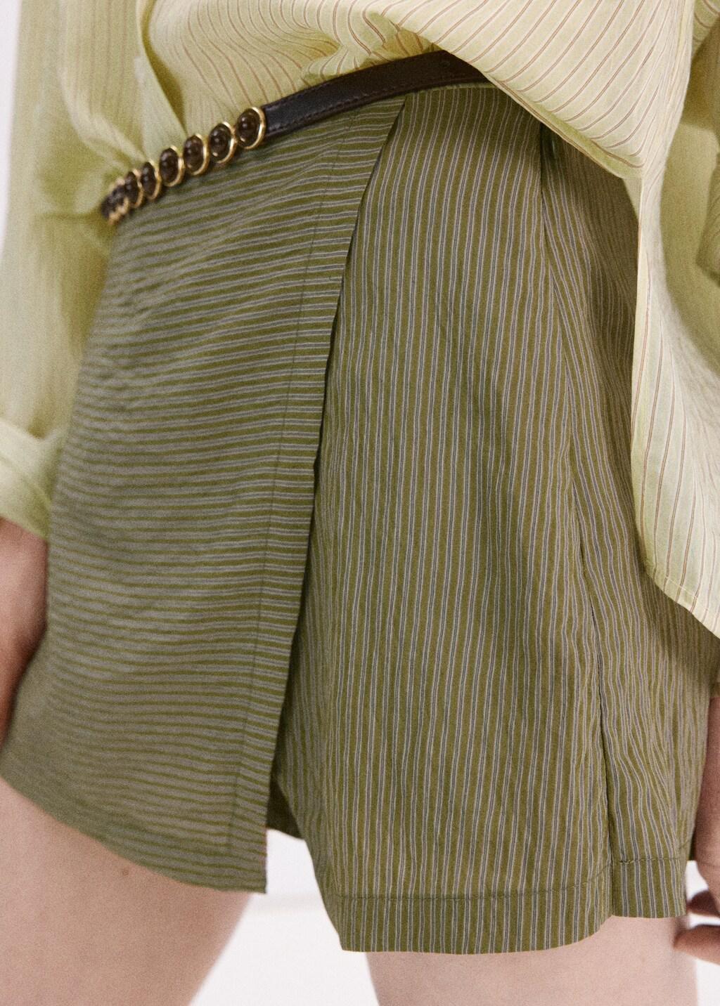 Green Lyocell Skort, Green, large image number 3