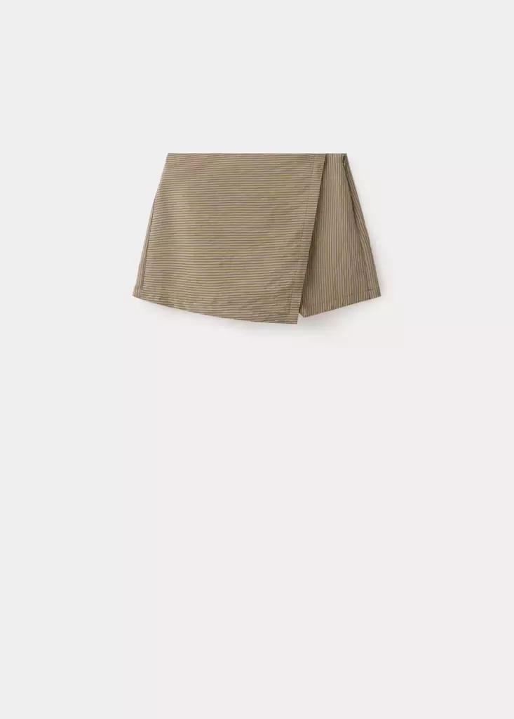 Green Lyocell Skort, Green, large image number 7