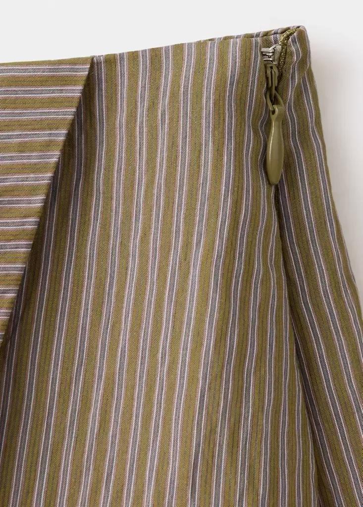 Green Lyocell Skort, Green, large image number 8