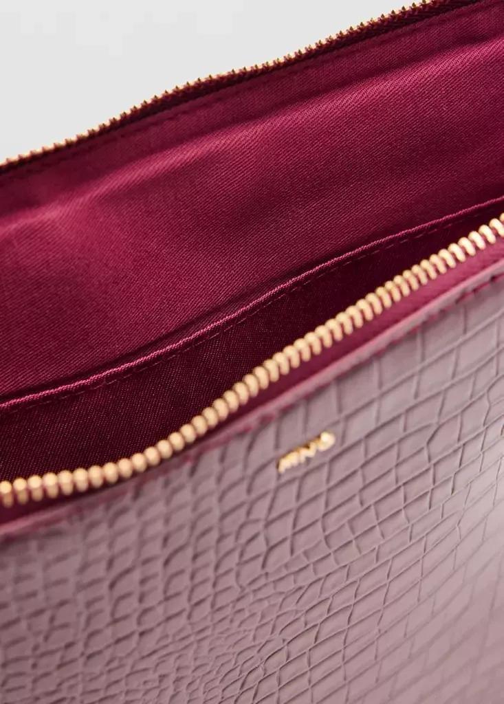 Burgundy Shiny Coco Laptop Sleeve, , large image number 2