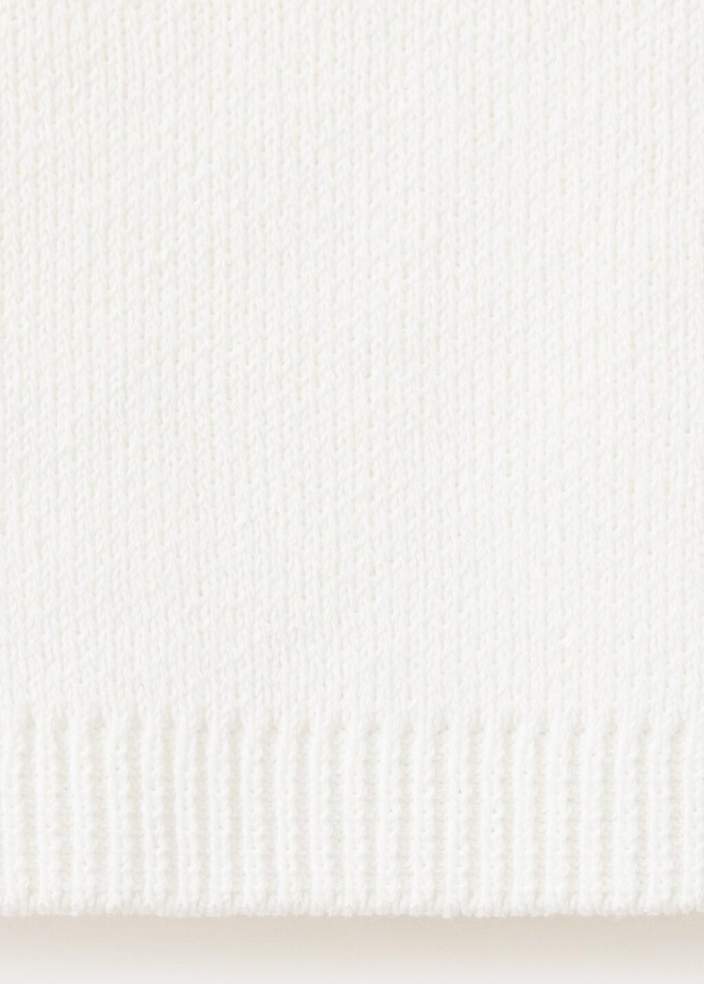 Beige Jersey With Openings And Metallic Detail, Light Beige, large image number 2