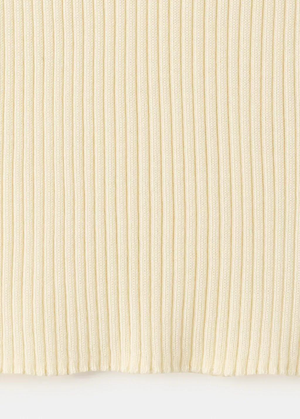 Yellow Lace Lyocell Top, Yellow, large image number 3