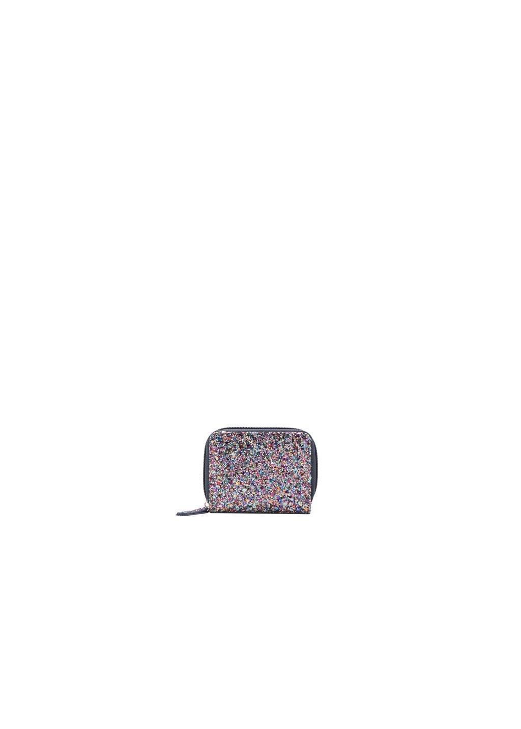 Blue Glitter Coin Purse, Kids Girl, Navy, medium