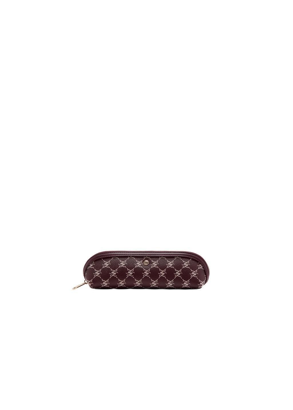 Red Zip Case With Printed Logo, Dark Red, medium