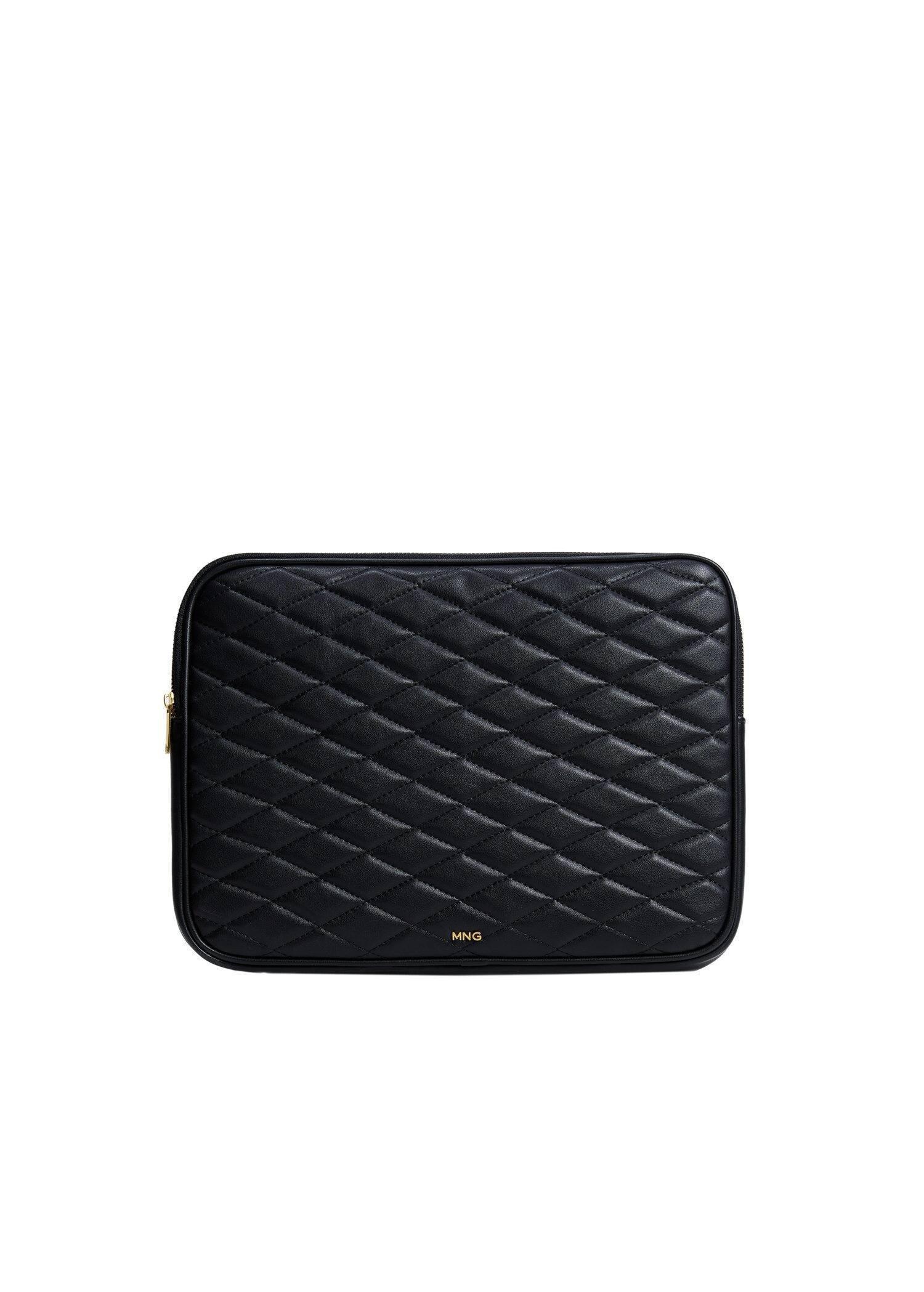black Padded laptop case, , large image number 0