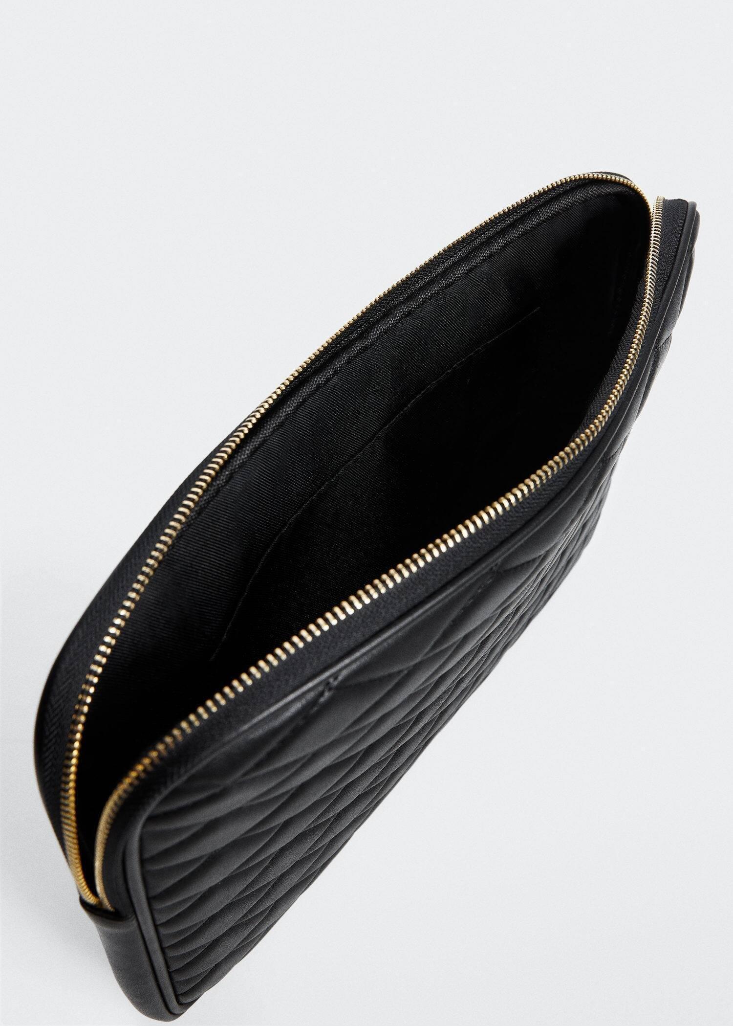 black Padded laptop case, , large image number 2