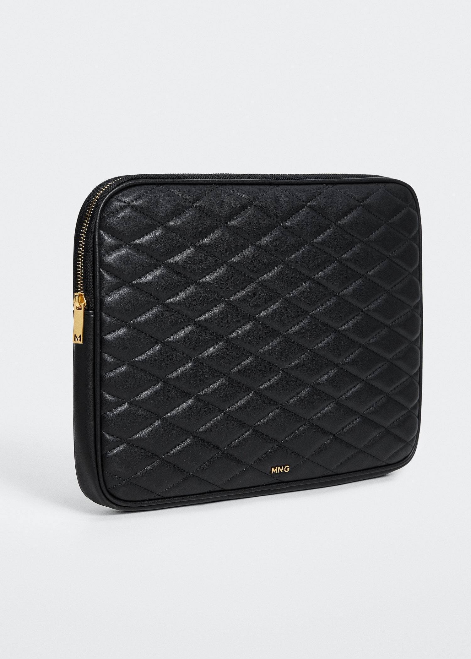 black Padded laptop case, , large image number 3