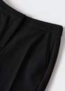Mango - black Crop skinny trousers