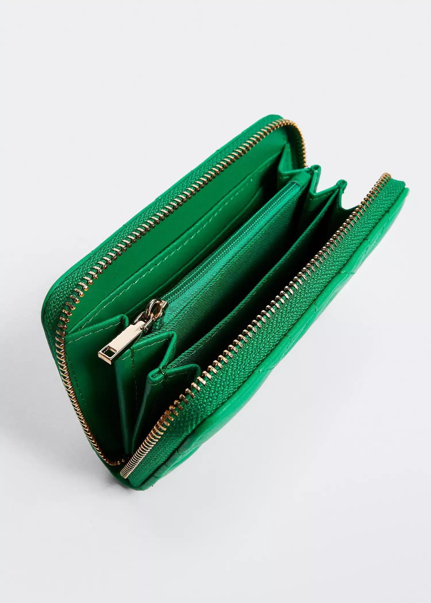 Green Padded Logo Wallet, , large image number 1
