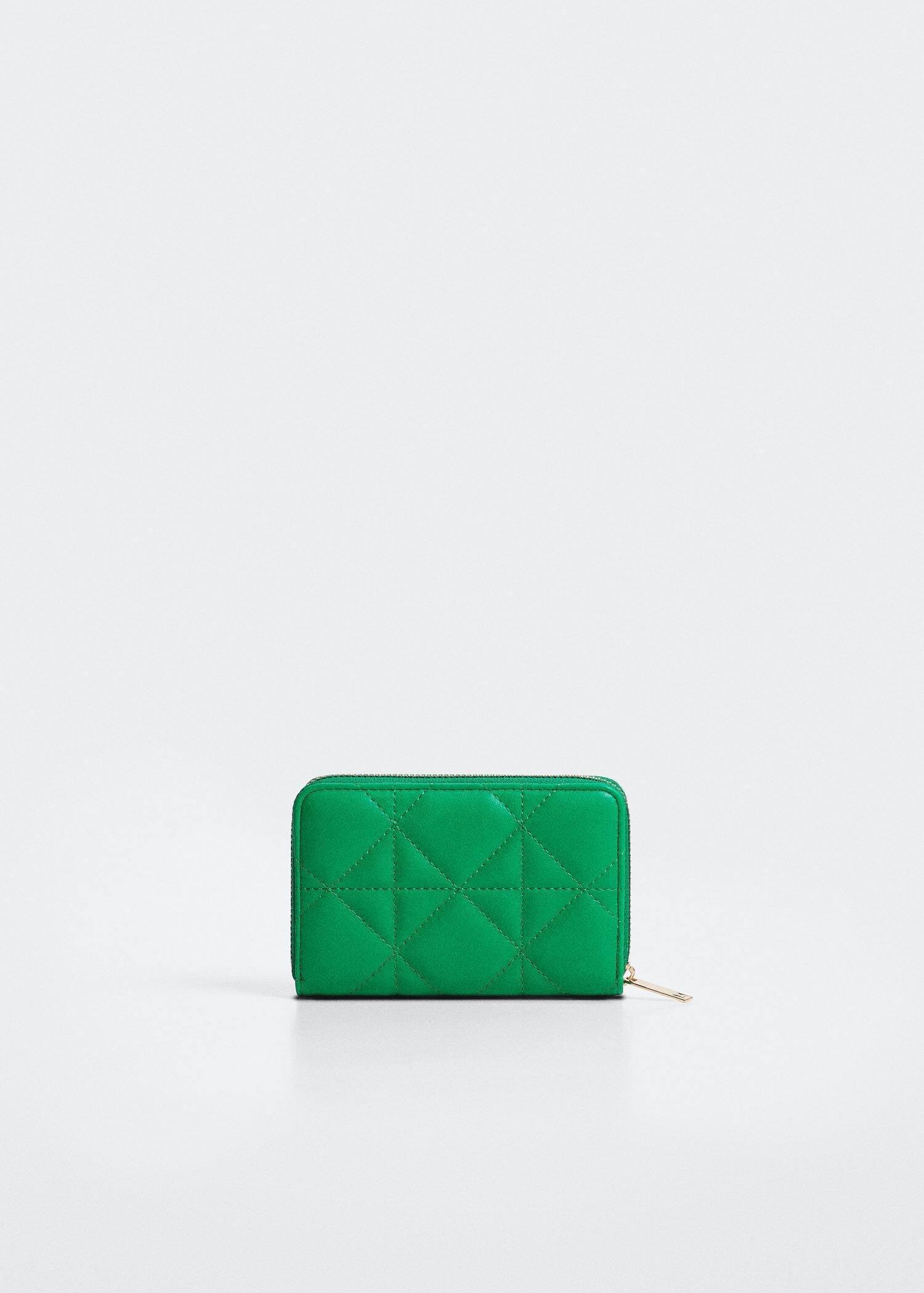Green Padded Logo Wallet, , large image number 3
