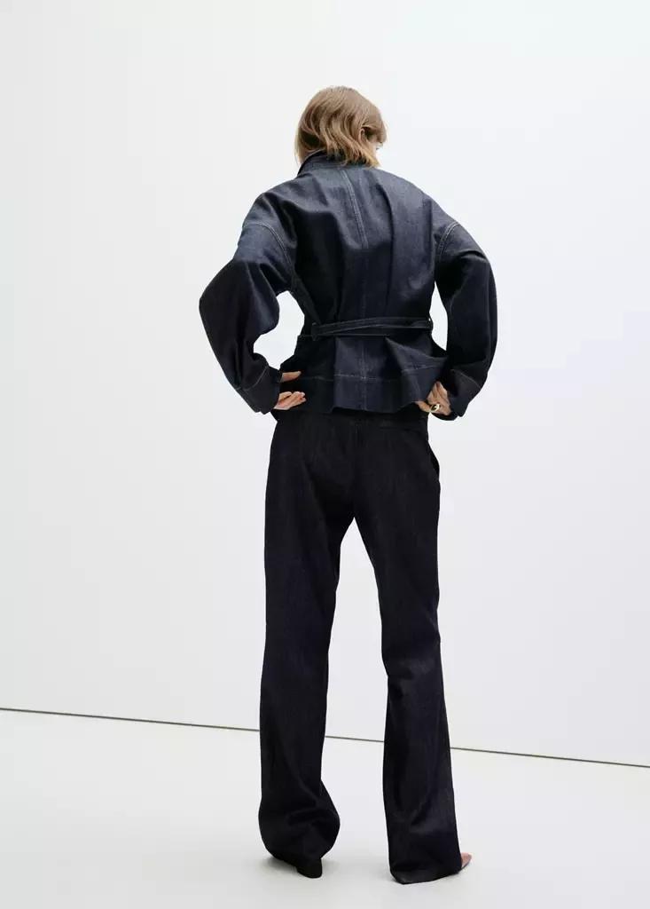 Blue Mid-Rise Denim Jeans, , large image number 2