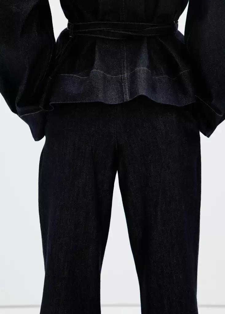 Blue Mid-Rise Denim Jeans, , large image number 3