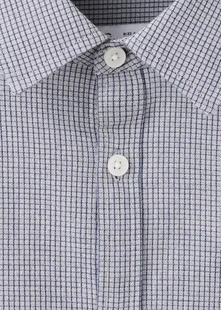 Grey Check Cotton Shirt, , large image number 5