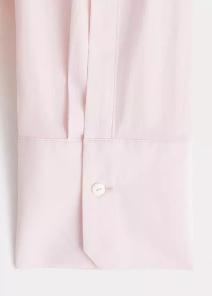 Pink Cotton Shirt With Hidden Buttons, , large image number 5