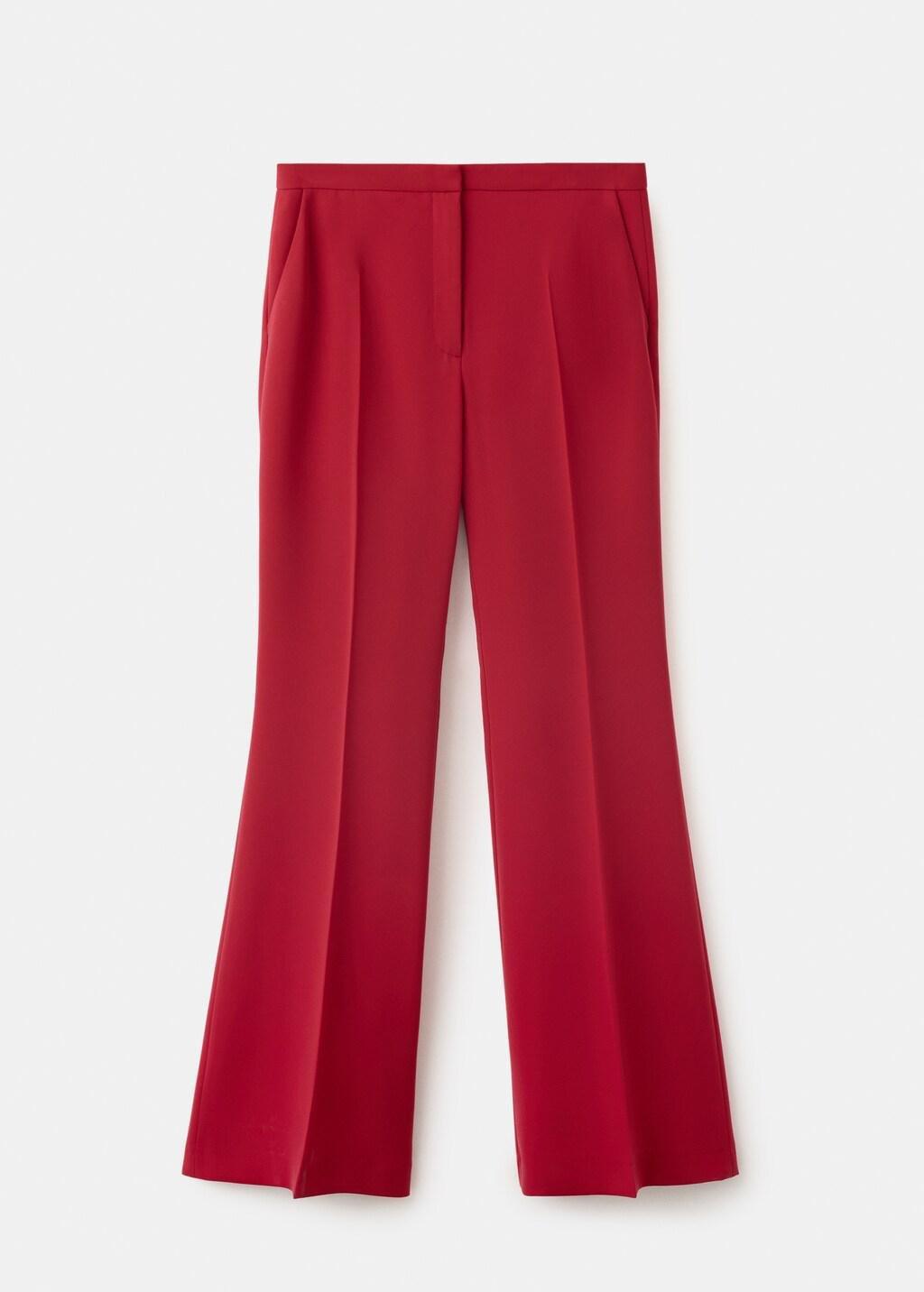 RED High-waist suits trousers, Red, large image number 6