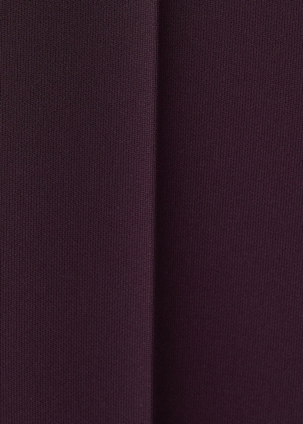 Red High-Waist Suits Trousers, Dark Red, medium