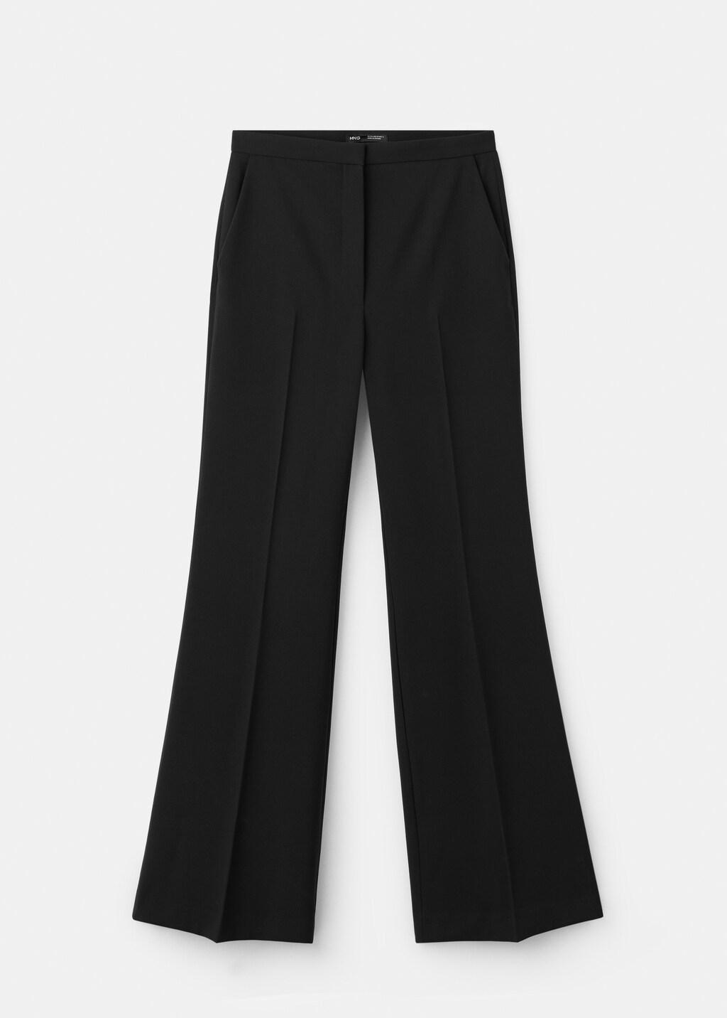 High-Waist Suits Trousers, Black, large image number 5