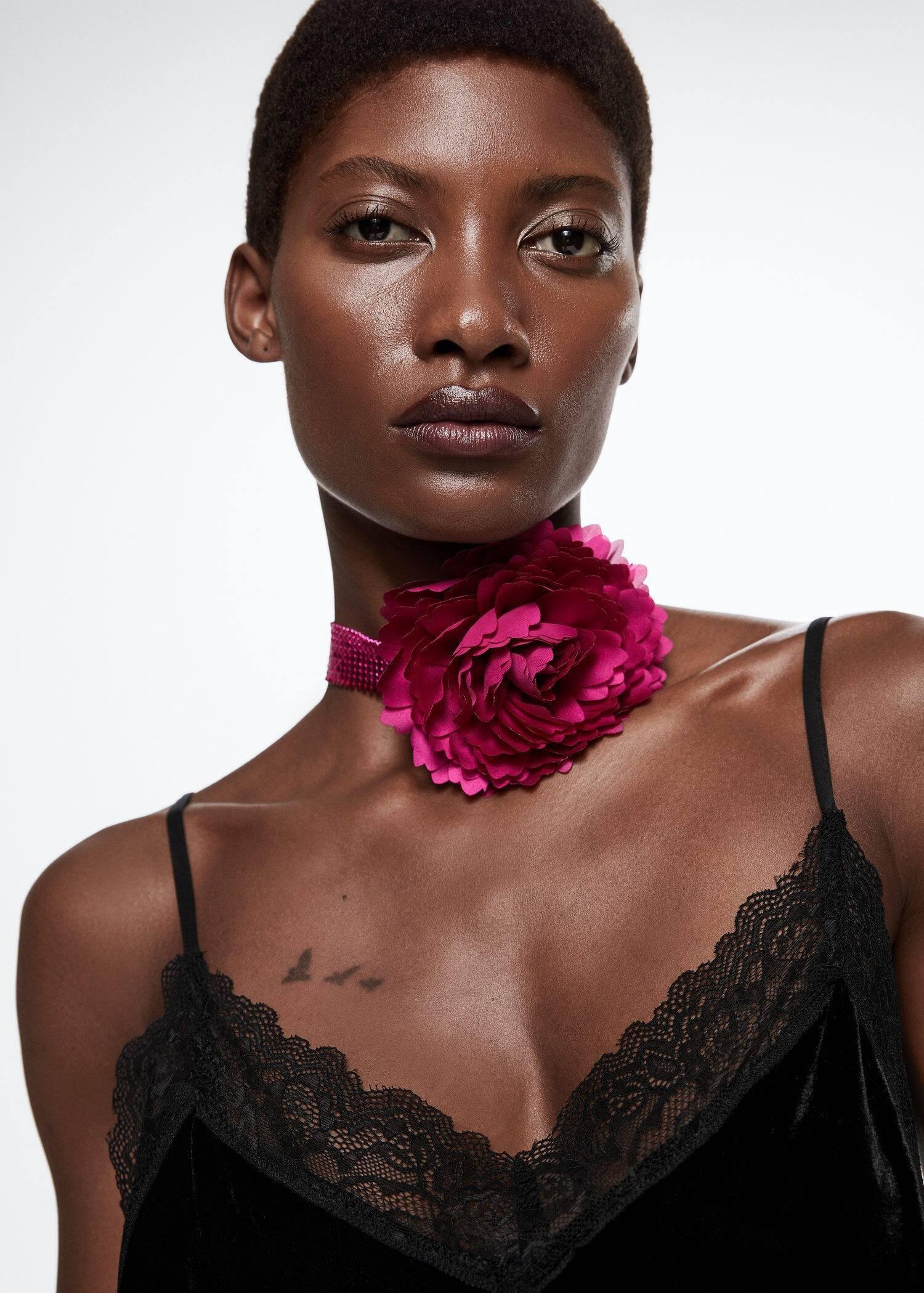 Black Lace Camisole Dress, , large image number 2