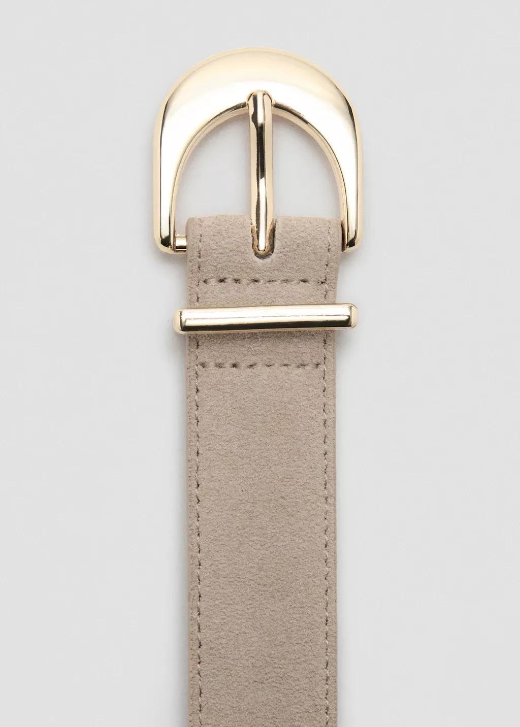 Brown Lt Pastel Oval Buckle Belt, 0201_07, large image number 1