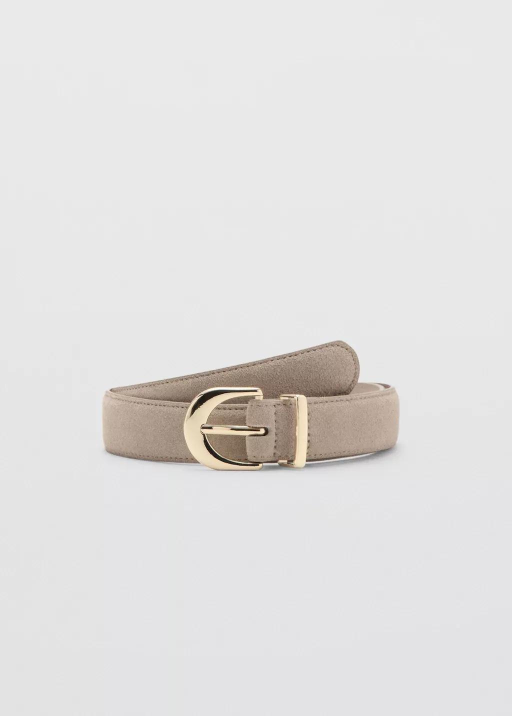 Brown Lt Pastel Oval Buckle Belt, 0201_07, large image number 3