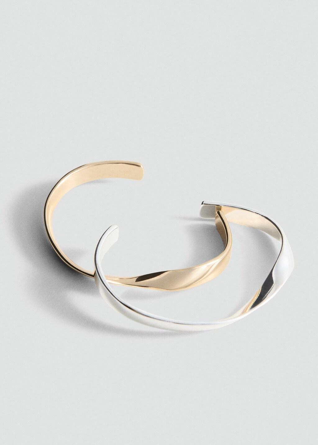 Gold Fine Rigid Bangle, 0201_OR, large image number 0