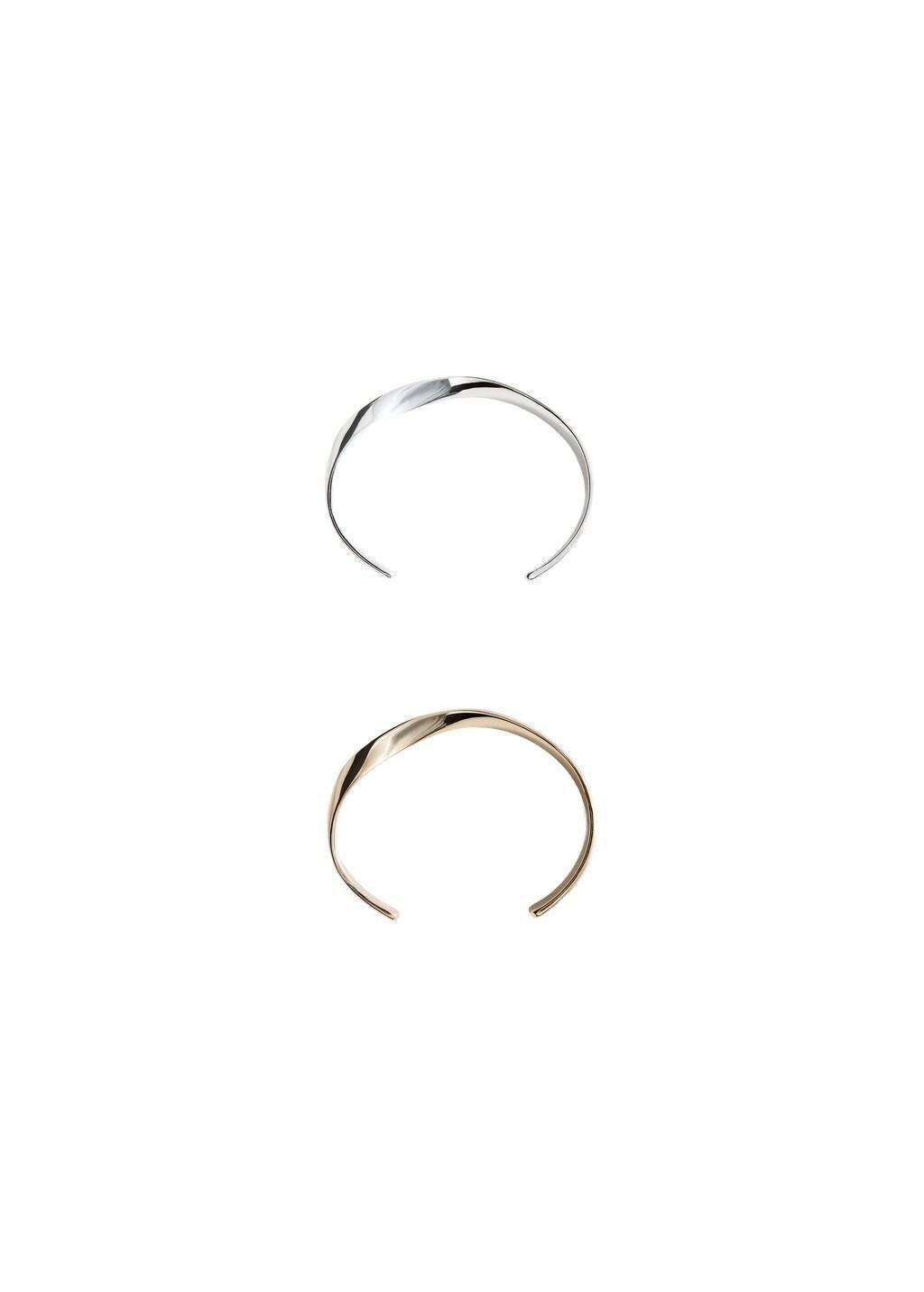Gold Fine Rigid Bangle, 0201_OR, large image number 2