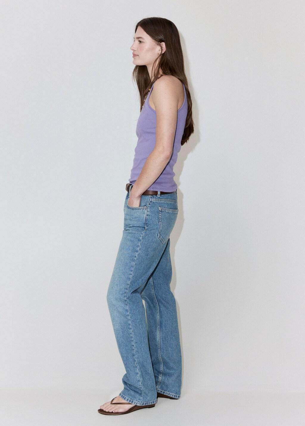 Purple Lt Pastel Halter Cotton Top, Light-Pastel Purple, large image number 0
