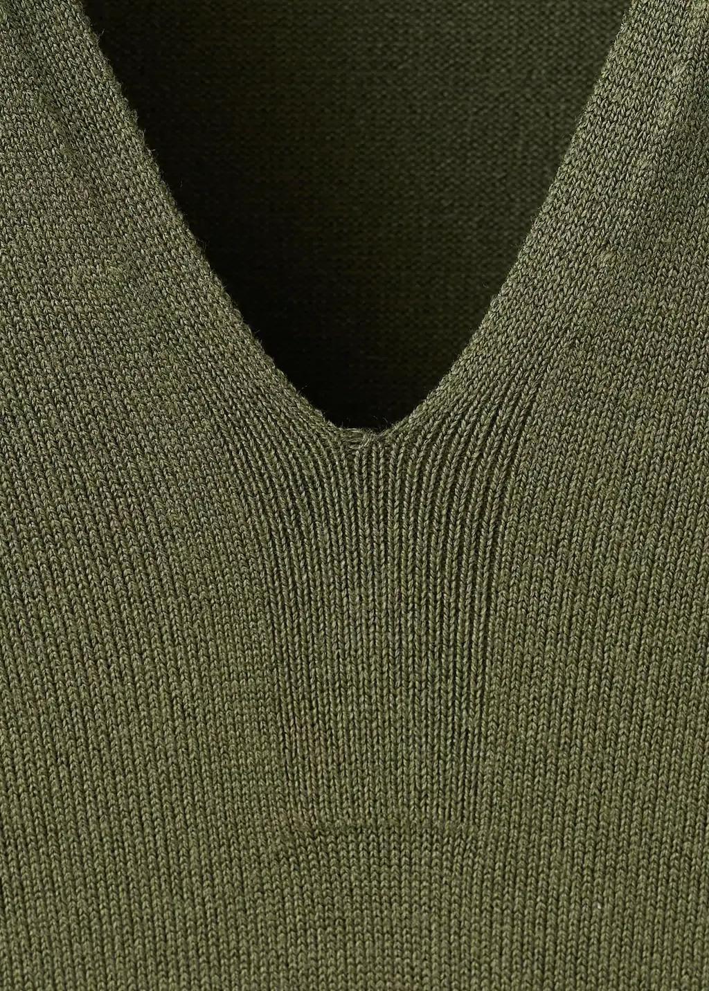 BEIGE - KHAKI Fitted fine-knit polo, Beige - Khaki, large image number 5
